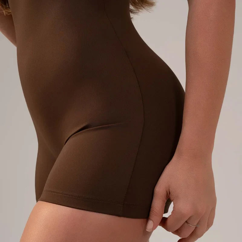 Macaquinho VORAX Poliamida - Marrom