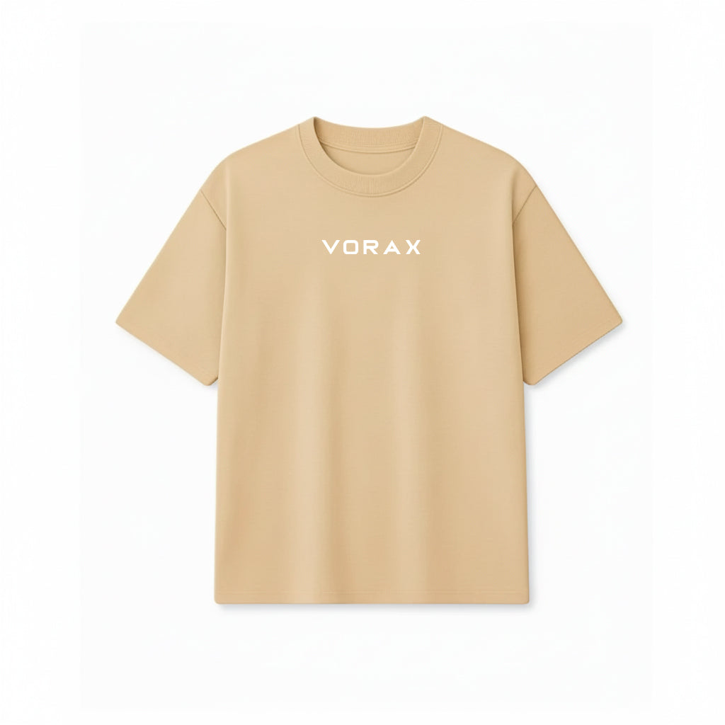 Camiseta Oversized Vorax - Bege
