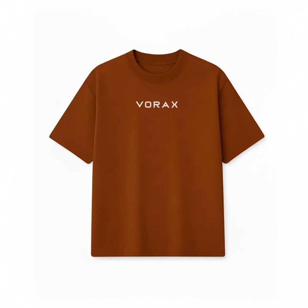 Camiseta Oversized Vorax - Caramelo